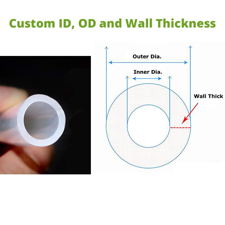 Peristaltic Pump Tube Medical Grade Transparent Silicone Tubing