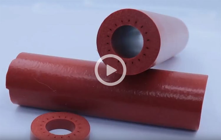 High Temperature Resistant Silicone Foam Tubes